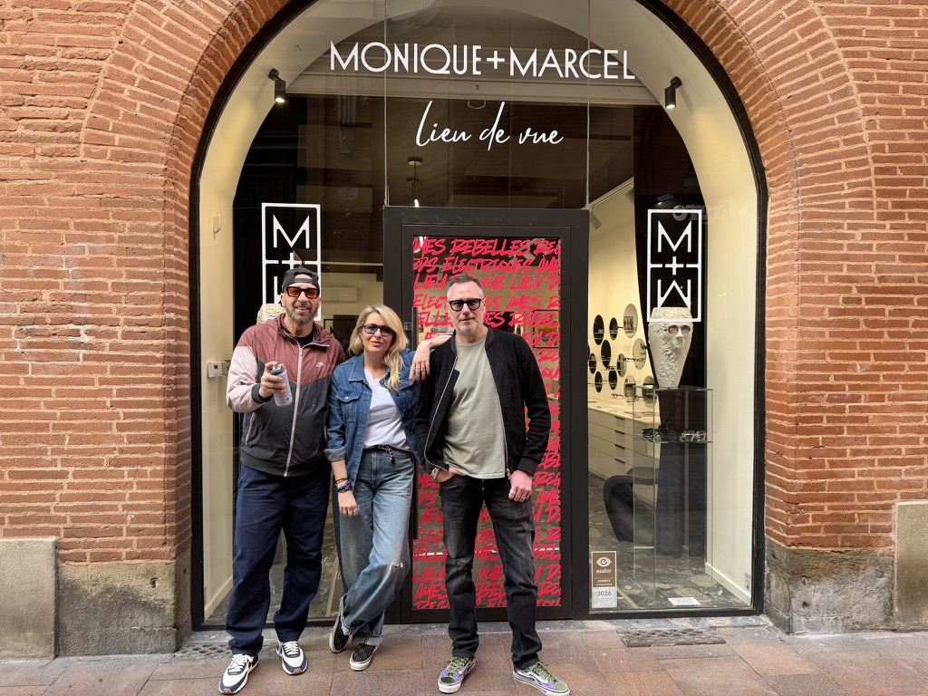 MONIQUE+MARCEL X CEET lunettes de createur toulouse-collab Monique+marcel X CEET